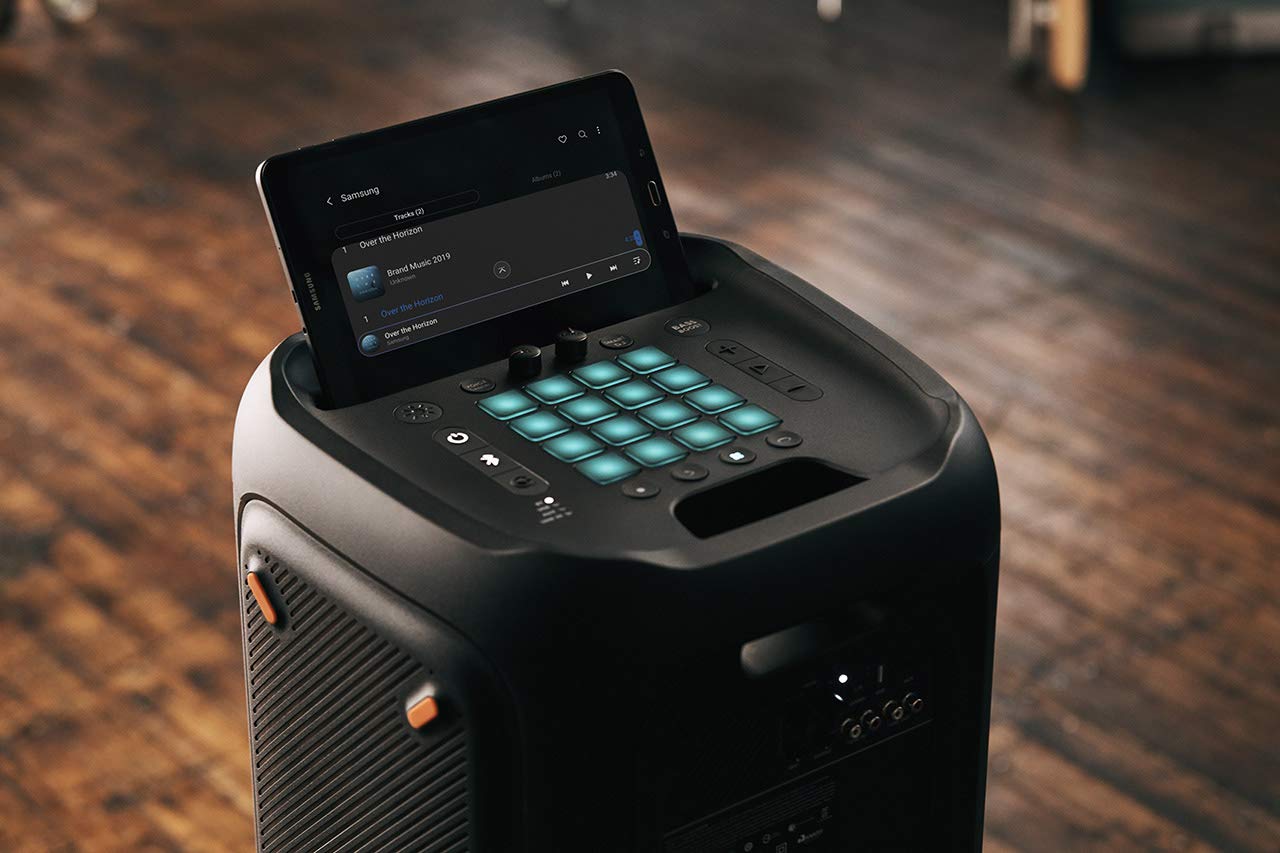 jbl-partybox-1000-bluetooth-party-lautsprecher-schwarz-mit-lichtshow-dj-armband- image 4