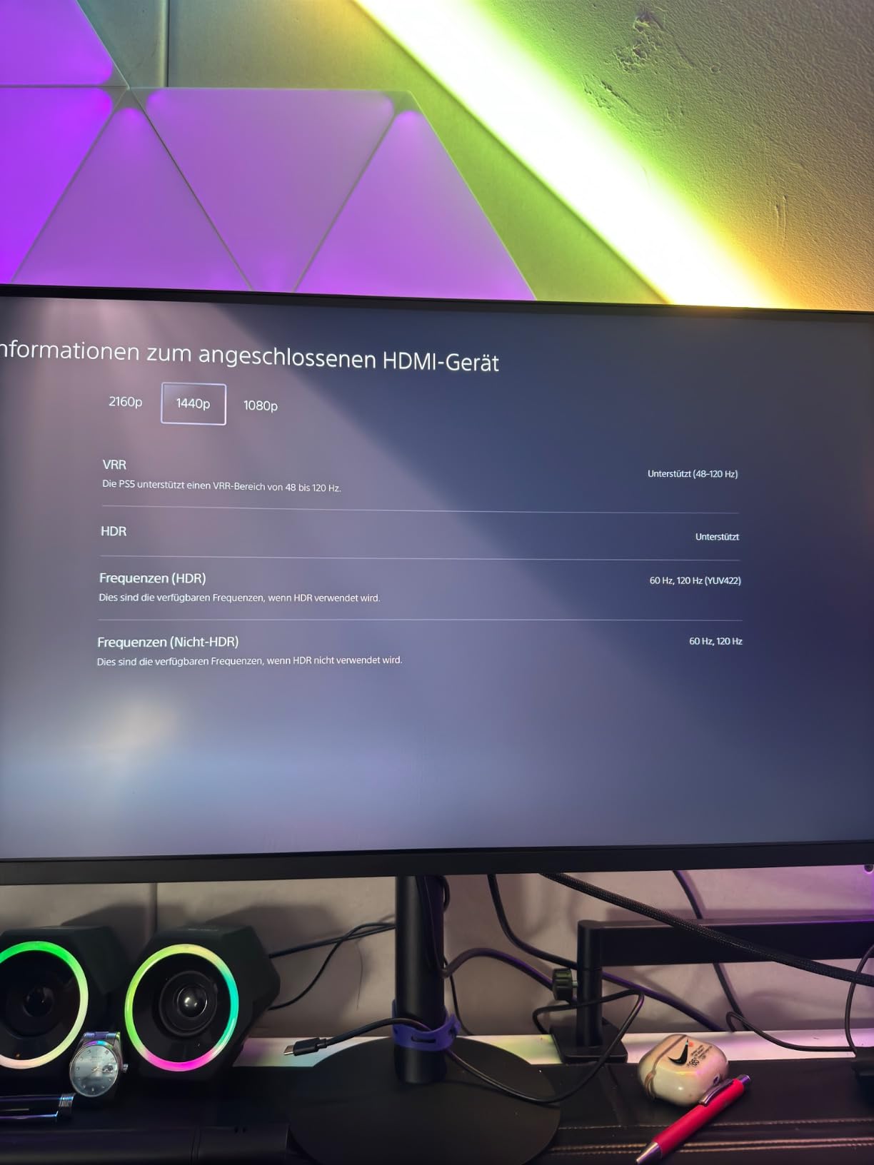 Fast perfekt, nur das Standbein