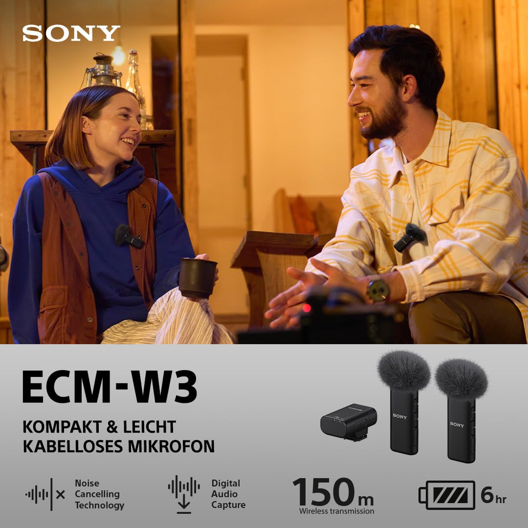 sony-ecm-w3-kabelloses-mikrofon-set-mit-2-sendern-1-empf-nger-und-ladestation image 2
