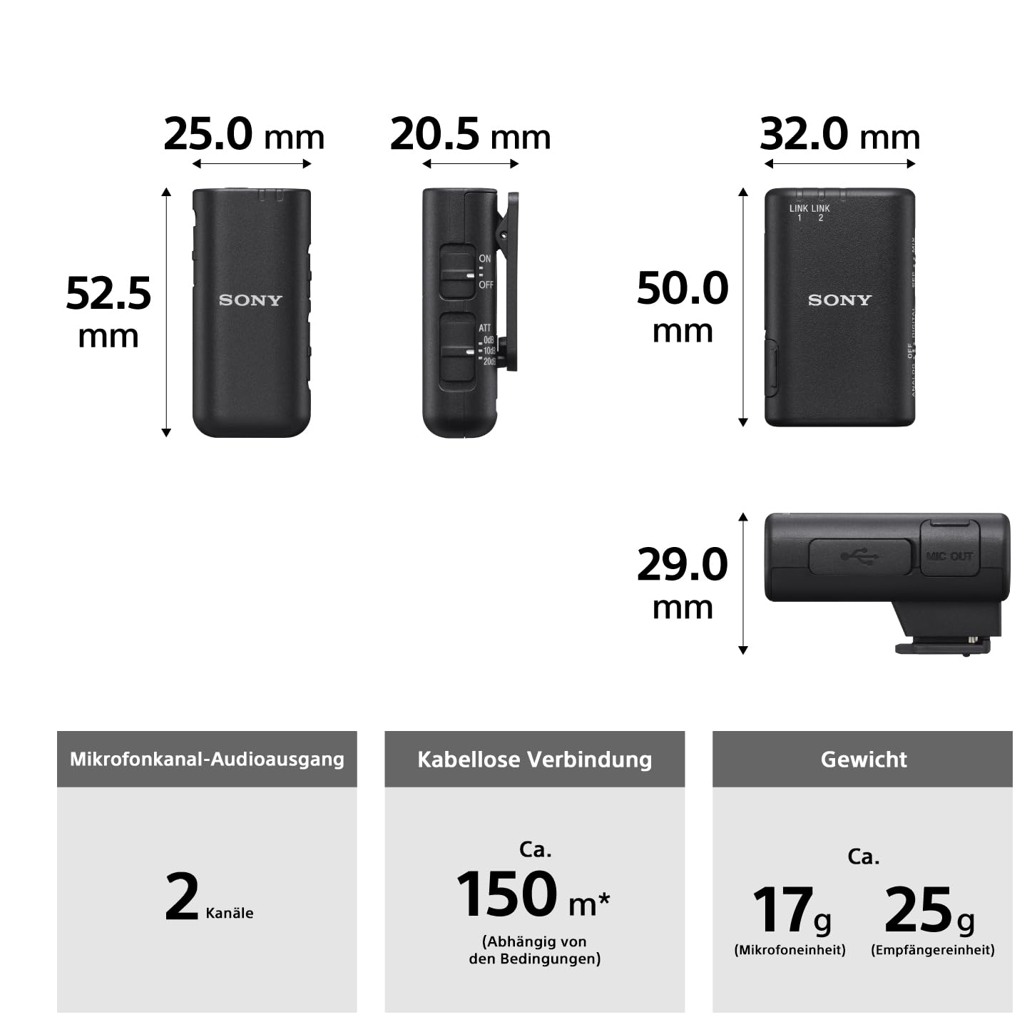 sony-ecm-w3-kabelloses-mikrofon-set-mit-2-sendern-1-empf-nger-und-ladestation image 5