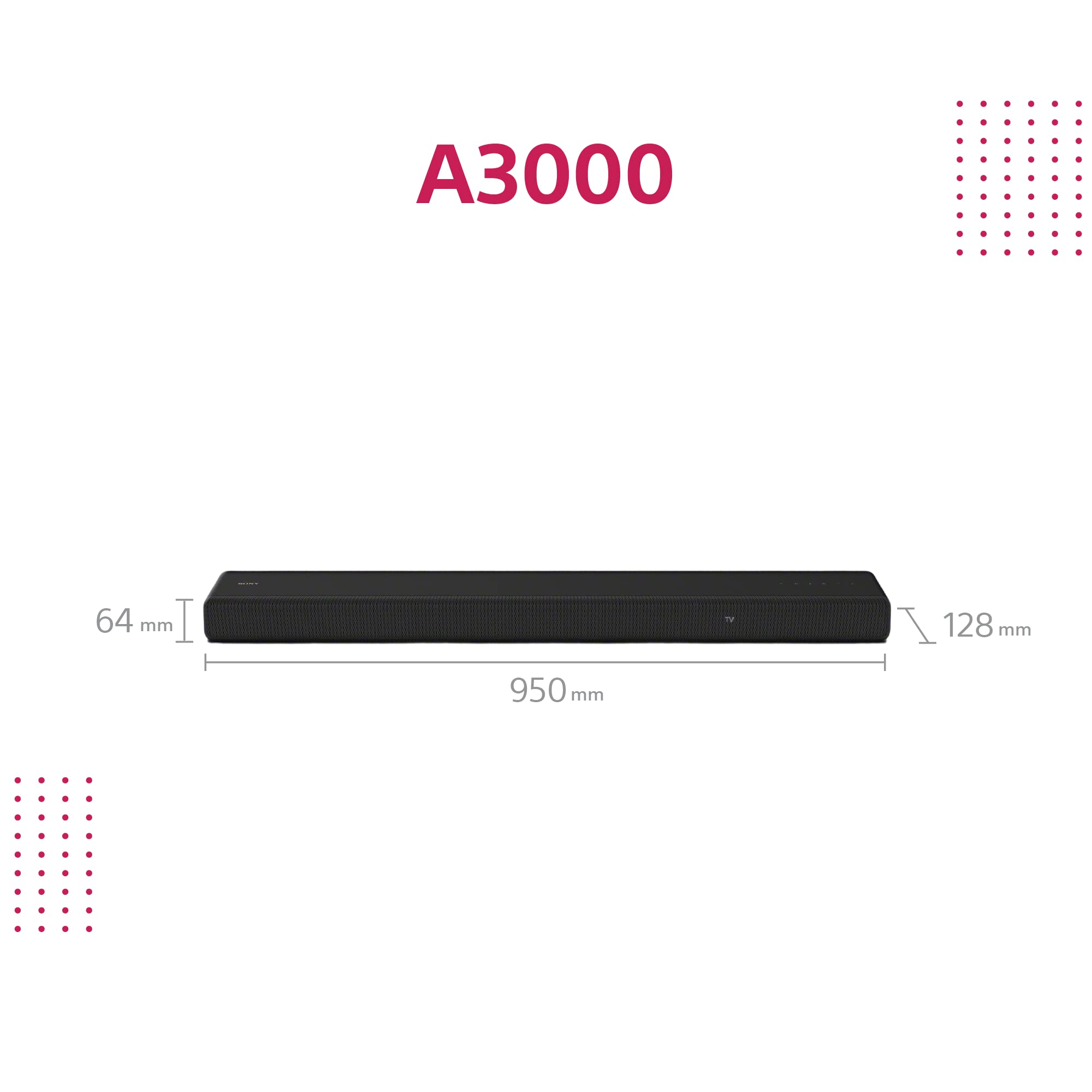 sony-ht-a3000-3-1-kanal-dolby-atmos-soundbar-mit-integriertem-subwoofer-schwarz image 3
