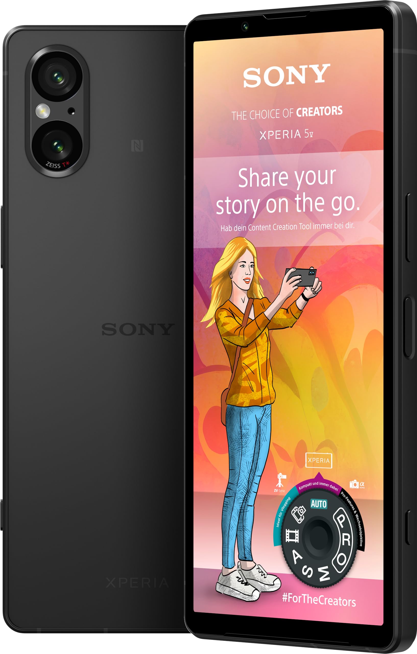 sony-xperia-5-v-smartphone-6-1-zoll-120hz-oled-5000-mah-schwarz image 2