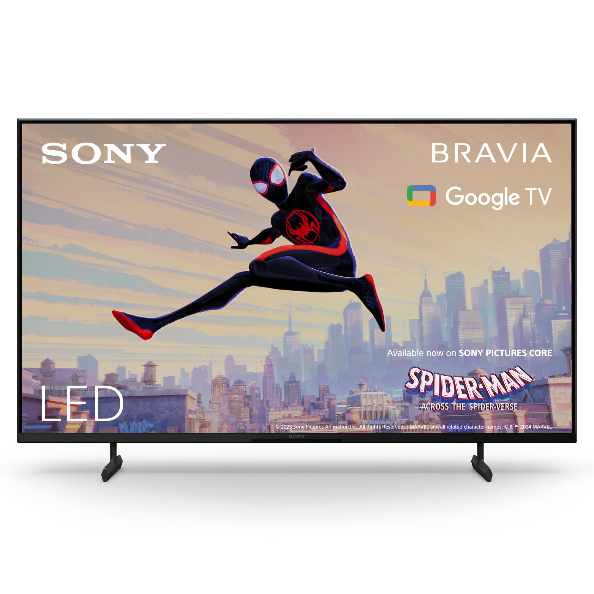 sony-bravia-kd-43x80l-43-zoll-4k-hdr-led-fernseher-google-tv-triluminos-pro-hdmi image 1