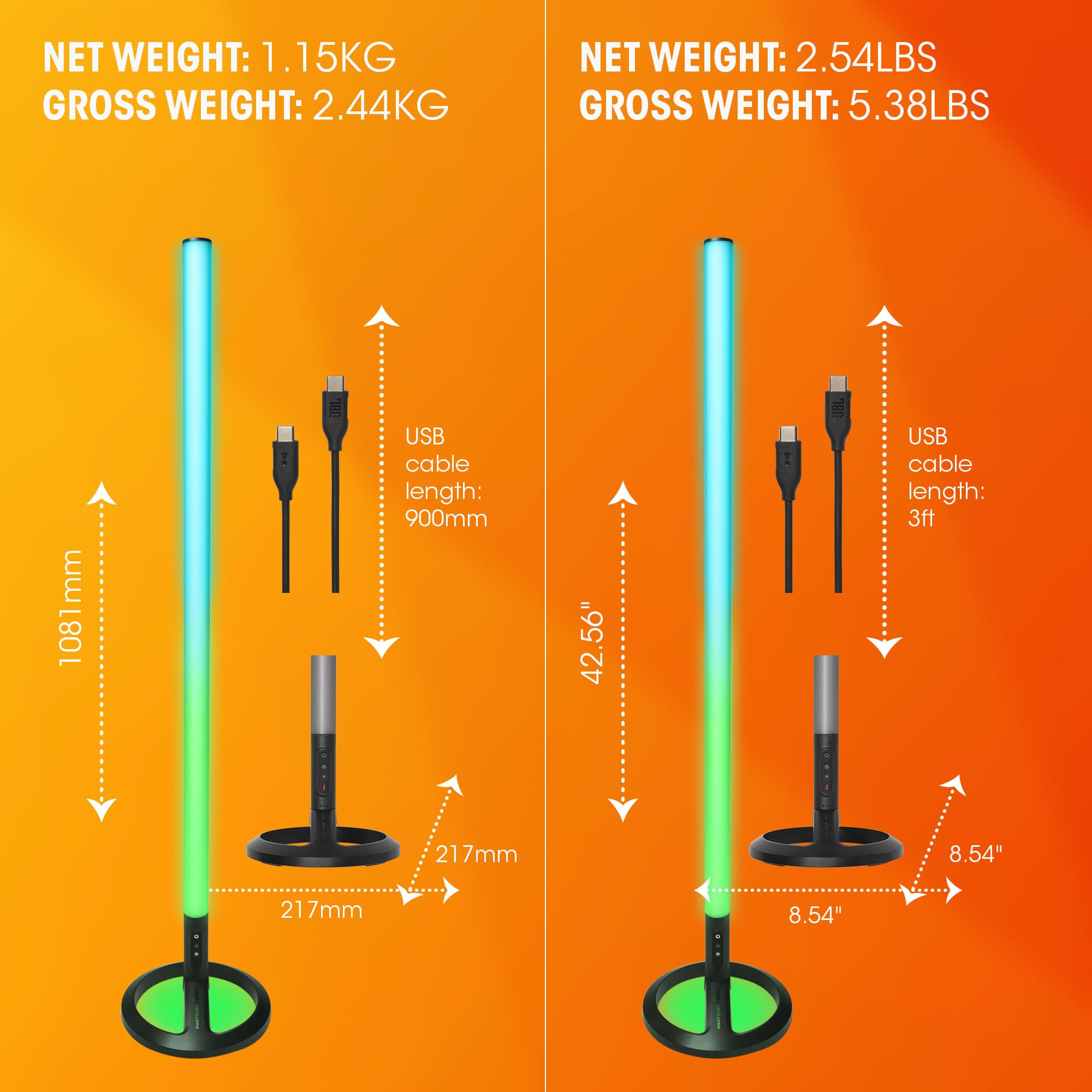 jbl-partylight-stick-tragbarer-360-rgb-led-lichtstab-mit-bluetooth-ipx4 image 6