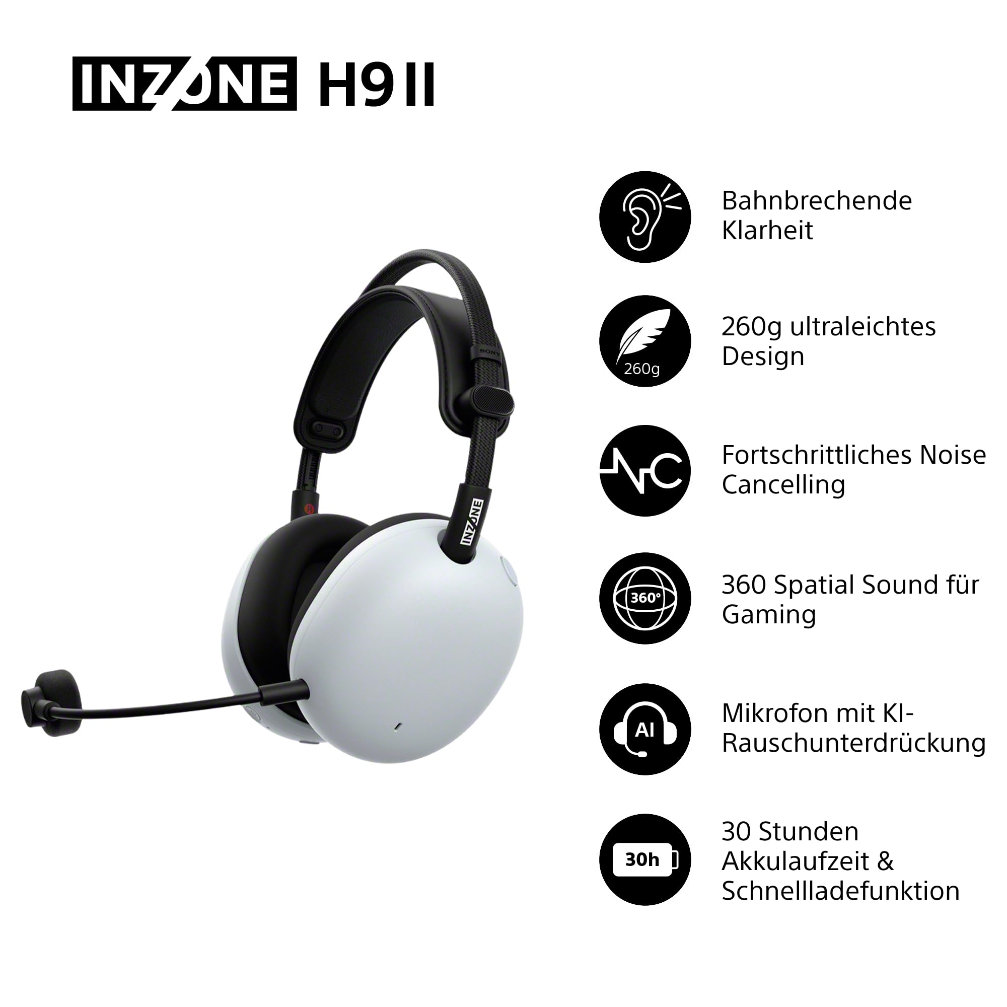 sony-inzone-h9-ii-kabelloses-gaming-headset-mit-noise-cancelling-wei image 2