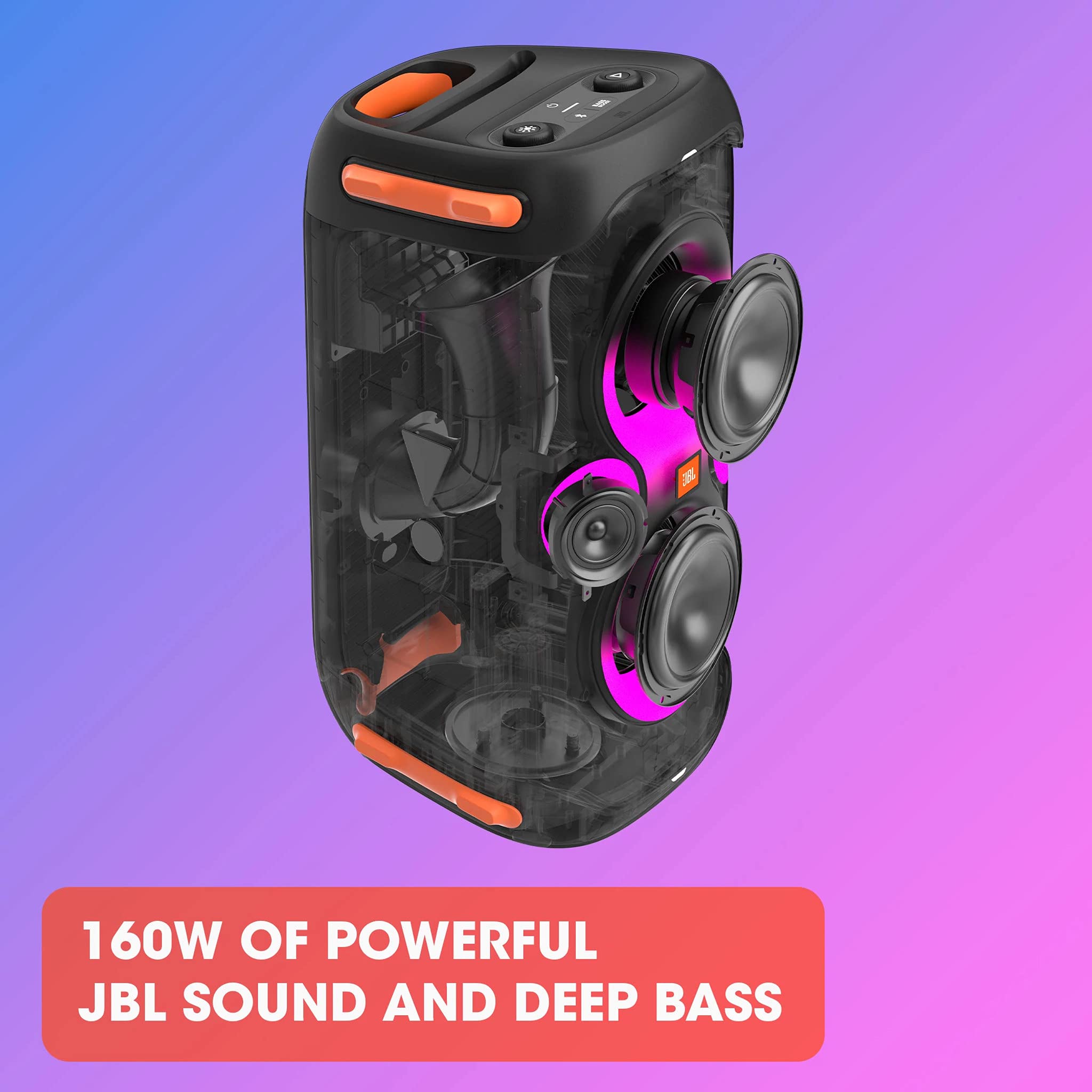 jbl-partybox-110-tragbarer-bluetooth-party-lautsprecher-mit-lichteffekten-akku-s image 8