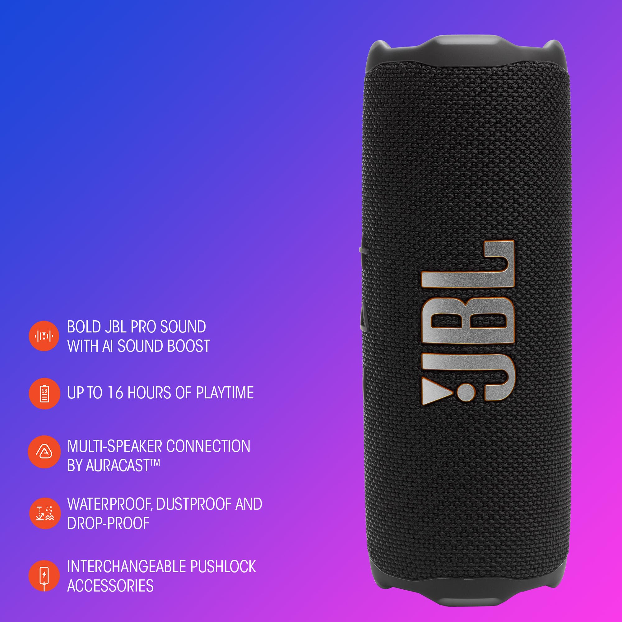 jbl-flip-7-tragbarer-bluetooth-lautsprecher-jbl-pro-sound-ip68-16-h-akku-auracas image 6