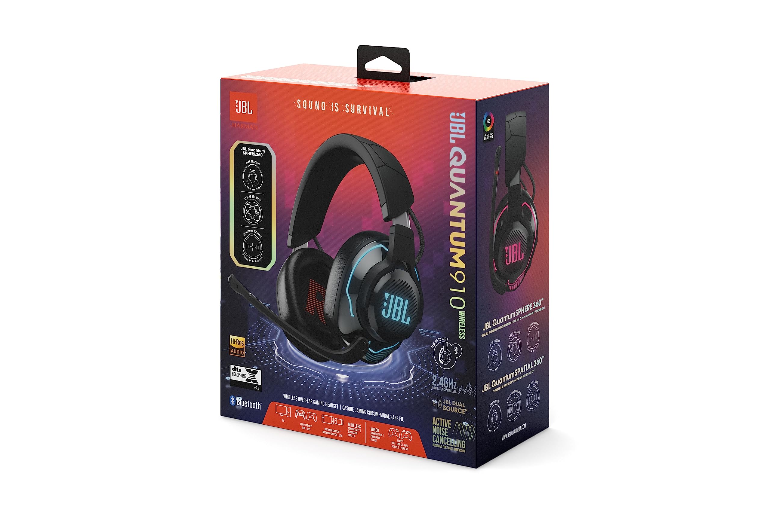 jbl-quantum-910-gaming-headset-wireless-over-ear-mit-anc-head-tracking-und-39-h- image 5