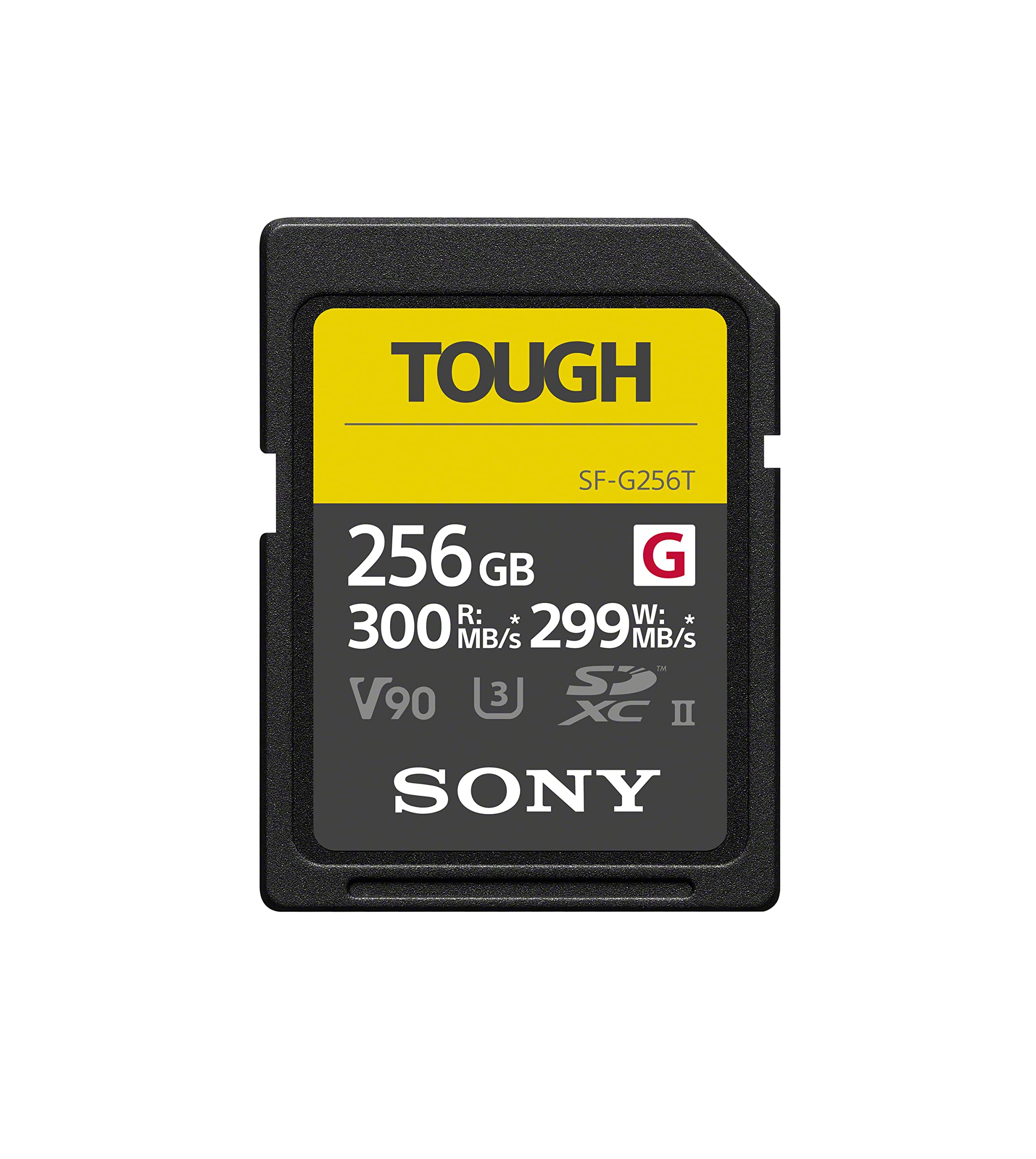sony-tough-sf-g256t-sdxc-uhs-ii-speicherkarte-256-gb-v90-299-mb-s-ip68 image 1