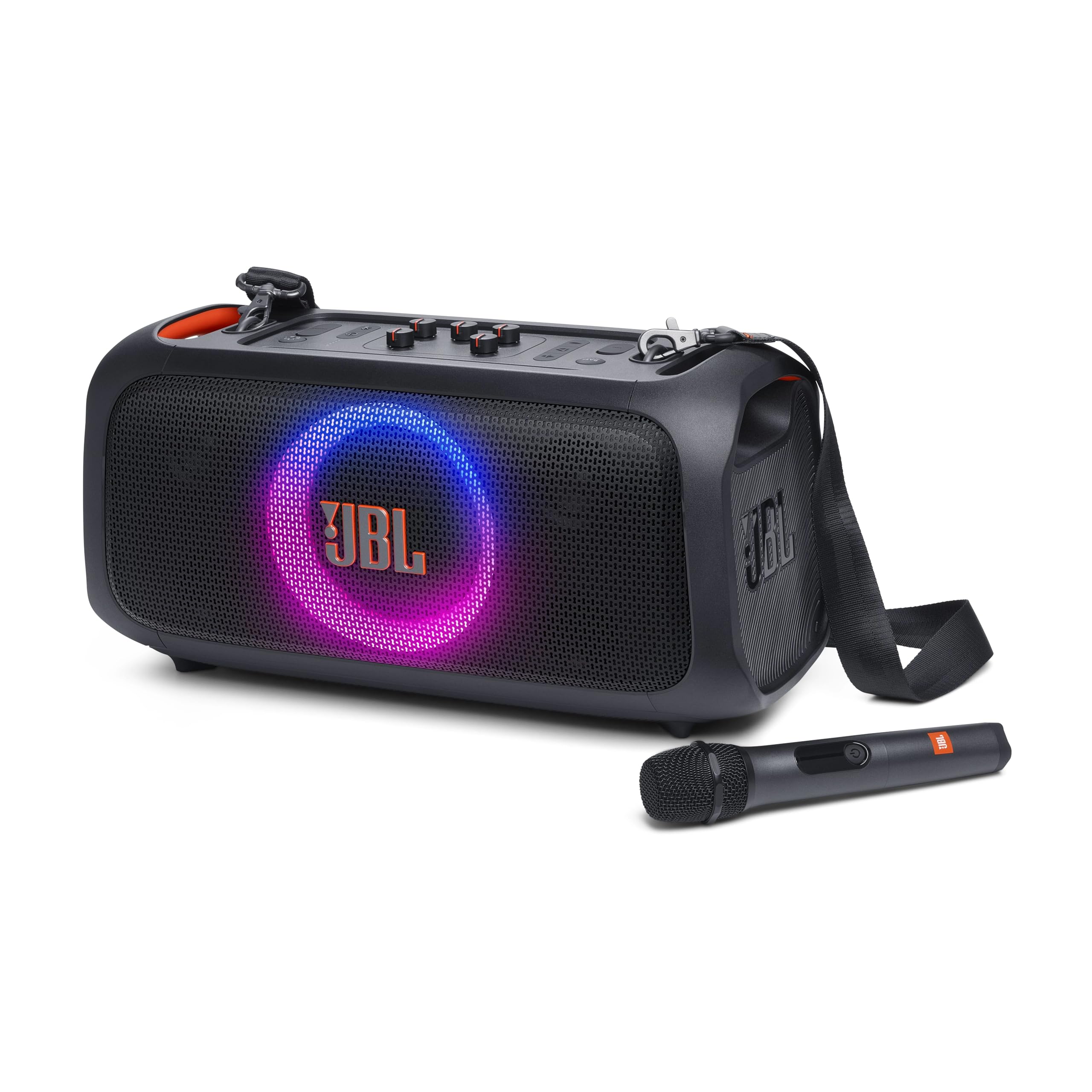 jbl-partybox-on-the-go-essential-tragbarer-party-lautsprecher-mit-kabellosem-mik image 3
