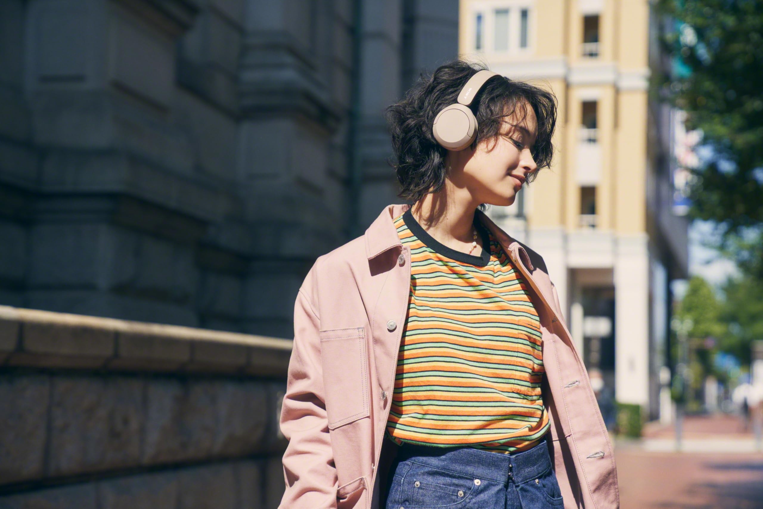 sony-wh-ch520-kabelloser-bluetooth-on-ear-kopfh-rer-50-stunden-akku-beige image 2