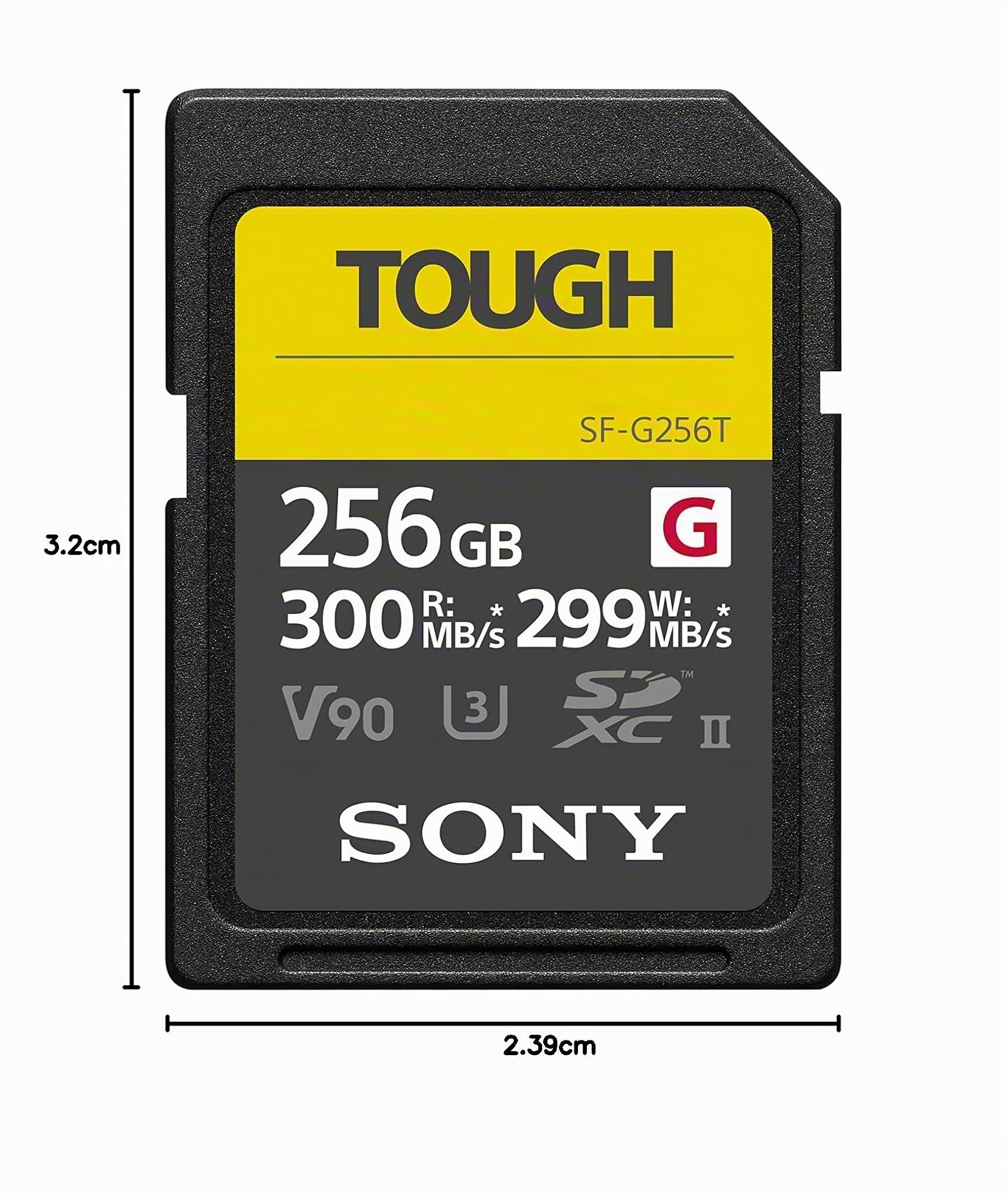 sony-tough-sf-g256t-sdxc-uhs-ii-speicherkarte-256-gb-v90-299-mb-s-ip68 image 4