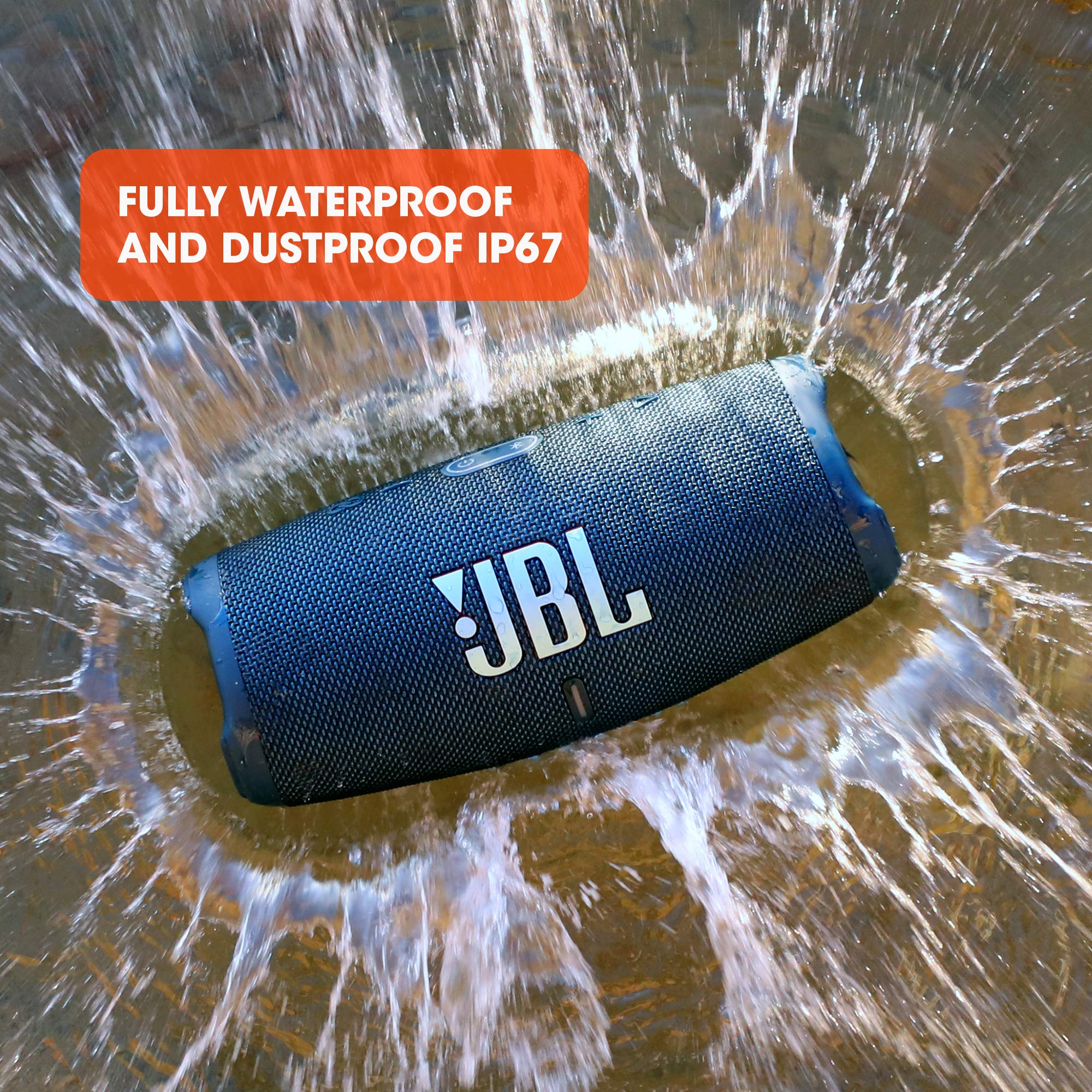 jbl-charge-5-bluetooth-lautsprecher-schwarz-tragbar-wasserdicht-mit-powerbank-un image 3